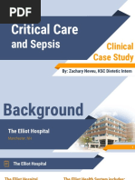 Critical Care-Sepsis Case Study