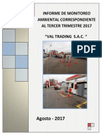 Informe Tercer Trimestre Val Trading SAC