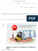 Estudio de Casos de Accidentes de Trabajo de La ITSS