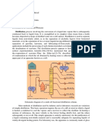 Distillation in Chemical Procces