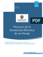 Proyecto Eléctrico de Un Garaje