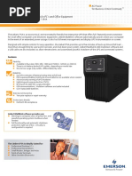 Liebert: Performance Power Protection For PC's and Offi Ce Equipment