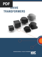 Drive Transformers: Advanced Materials - The Key To Progress