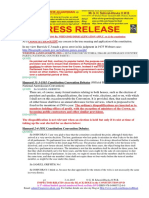 20171104-Press Release MR G. H. Schorel-Hlavka O.W.B. Issue - Re When Does Disqualification Apply, Etc & The Constitution