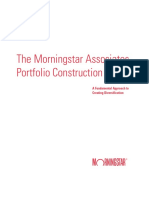 The Morningstar Associates Portfolio Construction Process: A Fundamental Approach To Creating Diversification