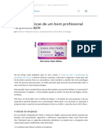 7 Características de Um Bom Profissional Na Psicoterapia - Psicologia MSN - Tudo Sobre Psicologia