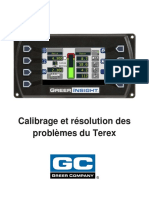 W450311D FR Insight Terex Calibration Troubleshooting French