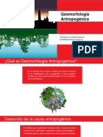 Geomorfología Antropogénica