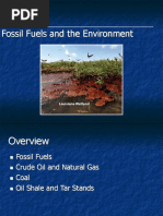 Fossil Fuels and The Environment