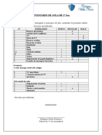 Inventario de 1°sec