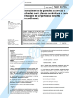 NBR 13755 PDF