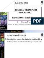 Transport Phenomena - Heat Conduction Through A Composite Wall