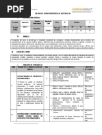 Silabo Resistencia de Materiales 1