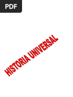 Historia Universal, Curso Completo