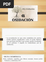 Alfa Oxidacion y Cetogene