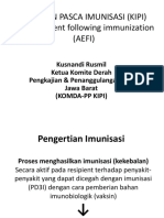 Kejadian Pasca Imunisasi (Kipi)