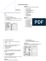 Basic Sentence Pattern