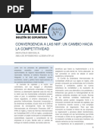 Convergencia A Las Niif: Un Cambio Hacia La Competitividad: Jhonathan Higuera R. Área de Inversiones Alternativas