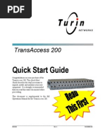 TA 200 Quick Start R4