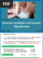 Hipoglucemia & Hipocalcemia, LRMR