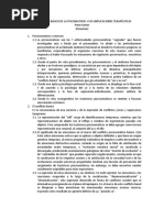 El Conflicto Básico de La Psicomatosis y Sus Implicaciones Terapéuticas