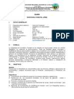 Sílabo Inventario Forestal (F505)