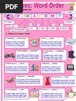 Adjectives Word Order - 56231