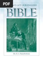 How We Got Our English Bible