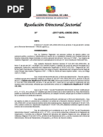 Rectificación de Resolución