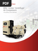 MSG Centac Centrifugal Air Compressors Overview Brochure