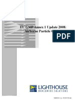 EU GMP Annex 1 Update 2008 Particle Counting