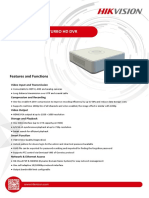 Hikvision DS 7104HGHI F1 Datasheet