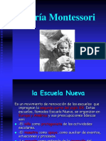 María Montessori Diapositivas