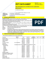 Electrodes MSDS