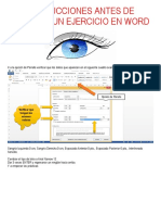 Ejercicios de Word