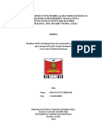 Animasi 3 Dimensi Untuk Pembelajaran Biologi Dengan Materi Jenis Jamur Beserta Manfaatnya Menggunakan Software Blender (Studi Kasus Sma Negeri 7 Banda Aceh)