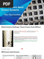 2016 - Ceramic Sand Screens - 3M - Sand Control SAS