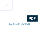 Clasificacion de Las Web