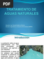 Tratamiento de Aguas Naturales 