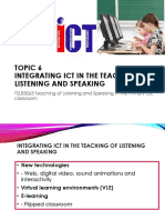 Topic 6 - Integrating ICT in The Teaching of LNS