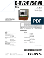 HCD-RV2 RV5 RV6 SM