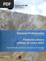 Explorock Sac Plataforma Virtual y Catalogo de Cursos Online PDF