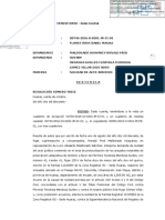 Sentencia Improcedencia Nulidad Acto Jurídico y Prescripción Adquisitiva