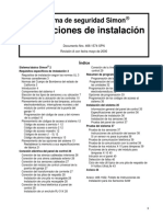 Simon 2 Spanish Installation Manual