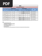 JB Schedule - Instrumentation