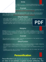 Simile: Figure of Speech Comparison Metaphor