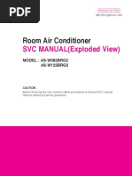 Room Air Conditioner: SVC MANUAL (Exploded View)