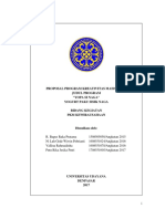 Proposal Program Kreativitas Mahasiswa Fix