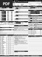 STR CON DEX INT WIS CHA: Initiative Initiative Defenses AC Movement Speed
