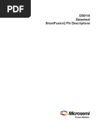 Microsemi SmartFusion2 Pin Descriptions Datasheet DS0115 V12